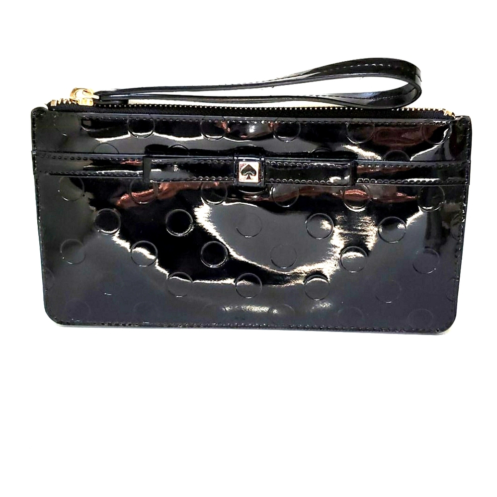 Kate Spade black wristlet